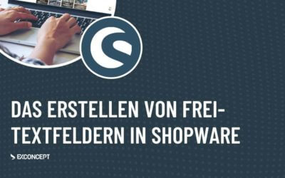 Das Erstellen von Freitextfeldern in Shopware