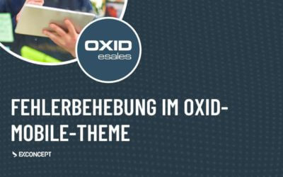 Fehlerbehebung im OXID-Mobile-Theme