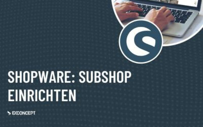 Shopware: Subshop einrichten