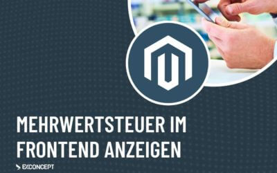 Magento: Mehrwertsteuer im Frontend anzeigen