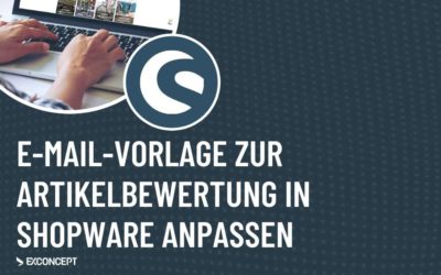 E-Mail-Vorlage zur Artikelbewertung in Shopware anpassen