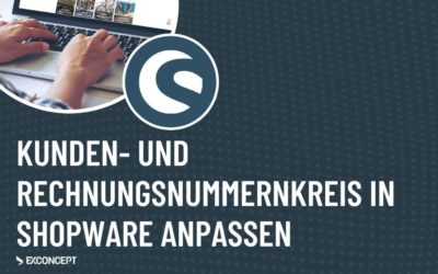 Kunden- und Rechnungsnummernkreis in Shopware anpassen