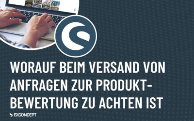 Worauf beim Versand von Anfragen zur Produktbewertung zu achten ist